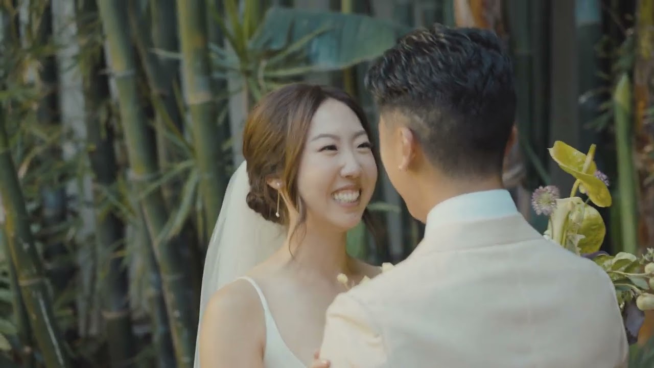 Mitchell & Deborah wedding film still